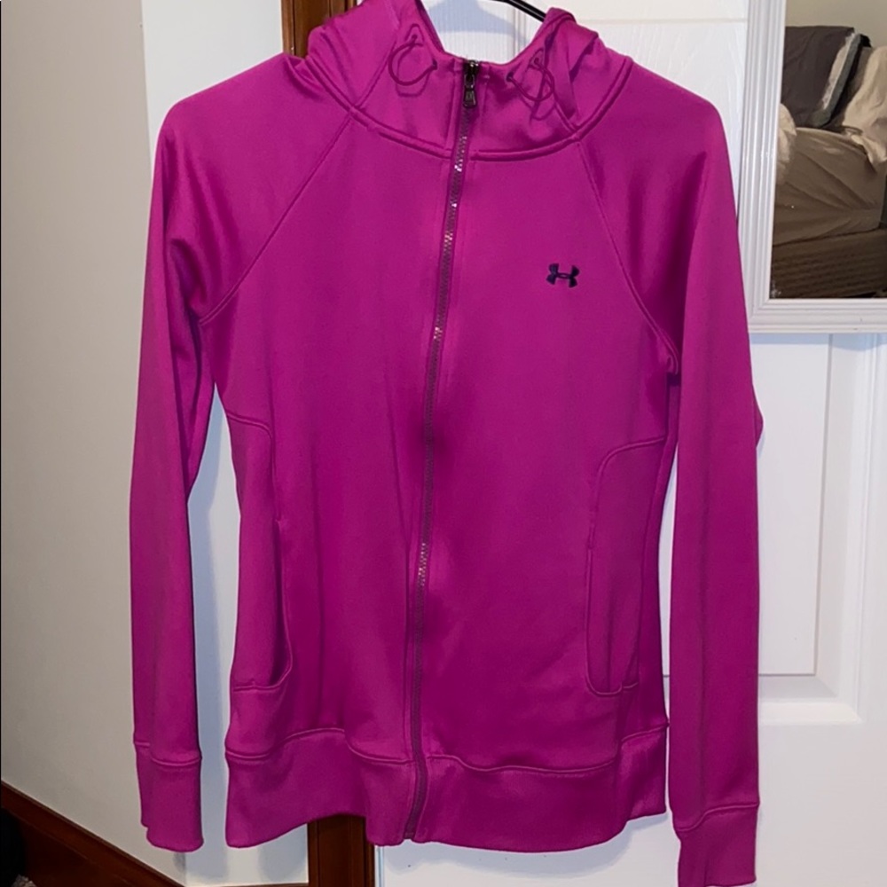 Under armour zip up